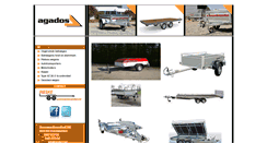 Desktop Screenshot of agados-aanhangwagens.nl